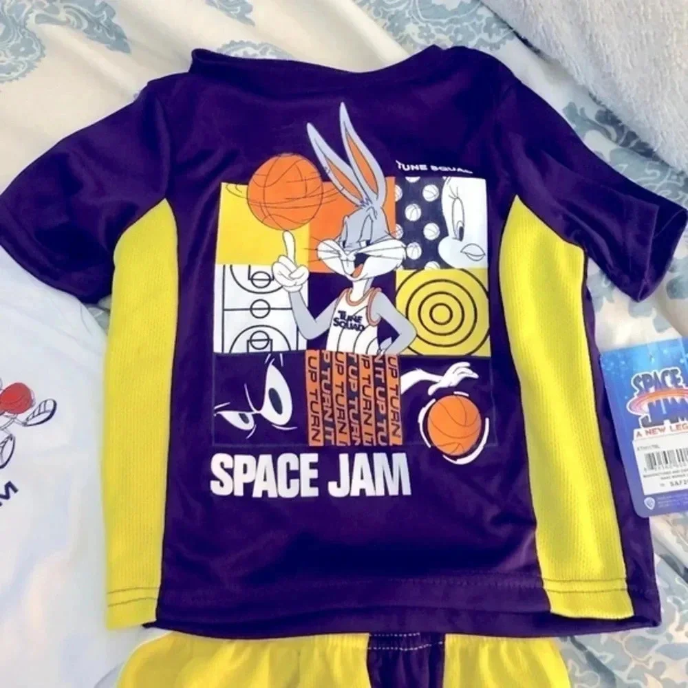 Toddler space jam 3 pc set